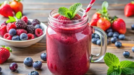 Vitamin Deposu Berry Smoothie Tarifi