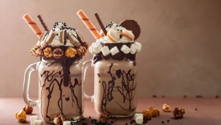 Evde Çikolatalı Milkshake Tarifi